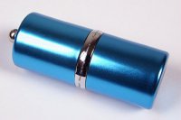 USB flash disk Lipstick mini modrý 4 GB zn. PROPAG