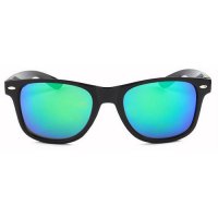 Slnečné okuliare Wayfarer modrozelené