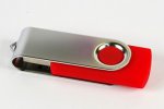 USB flash disk Swivel červený 8 GB zn. PROPAG