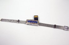 USB kľúč náramok, Swarovski elements 4 GB zn. PROPAG