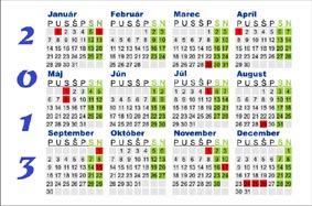 Vreckový mini kalendár na rok 2024 - Kliknutím na obrázok zatvorte -