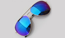 Slnečné okuliare Pilotky modré - Kliknutím na obrázok zatvorte -